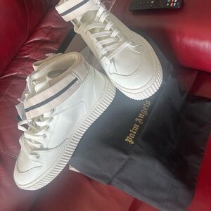 White High-Top Sneakers